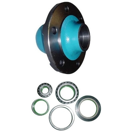 Aic Replacement Parts C9NN1104D EHPN1200D Front Hub with Bearings Fits Ford Tractor 5000 C9NN1104D-WBEARINGS